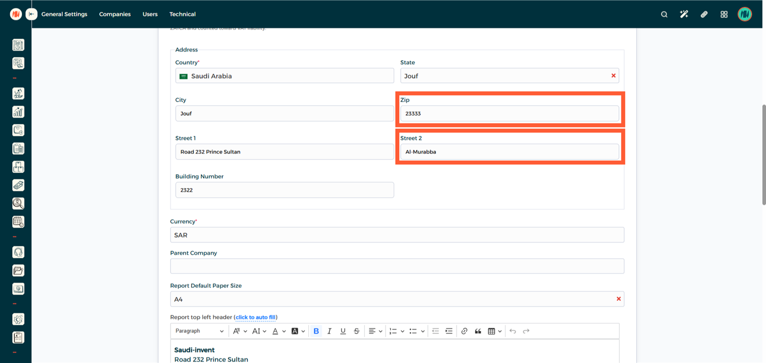 Step 4 - Review Company Information