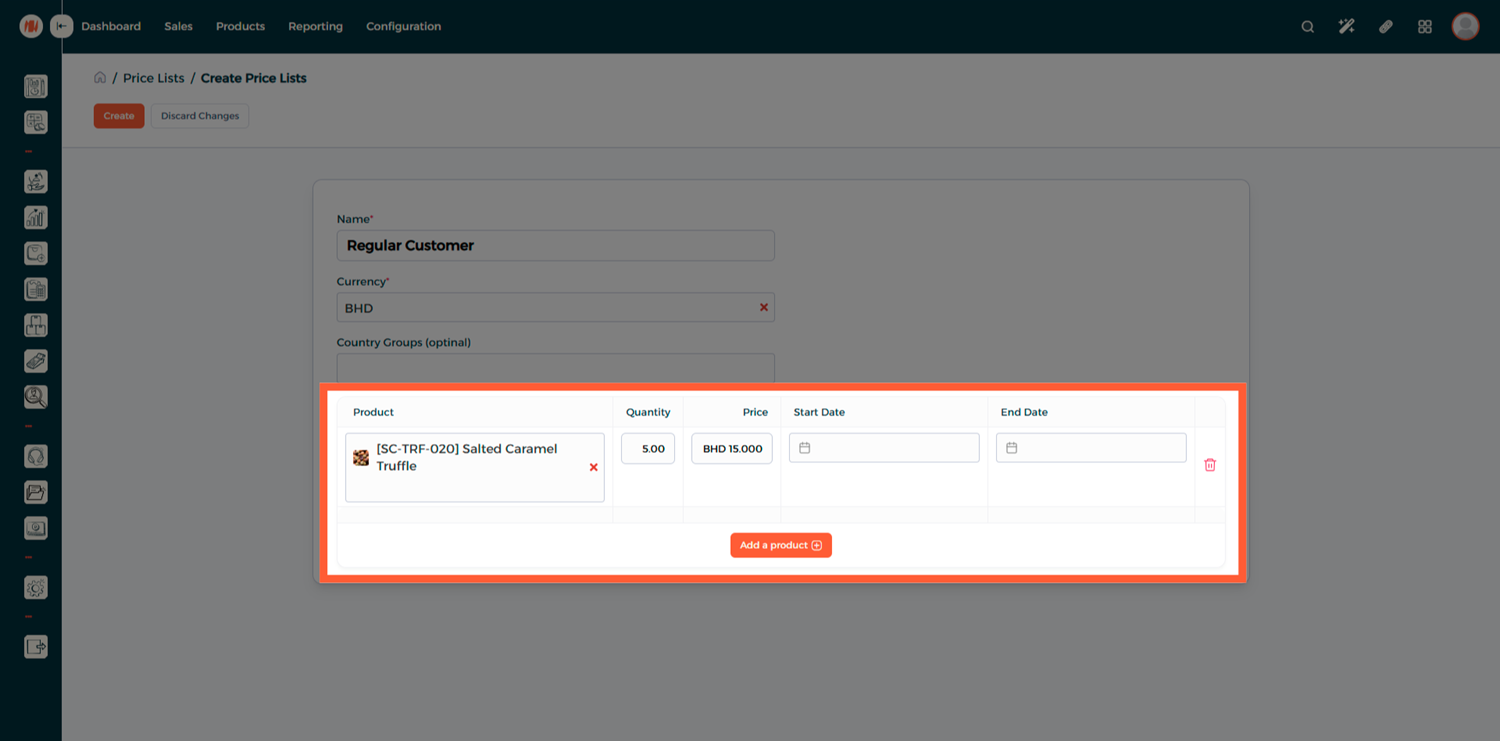 Step 3 - Define Pricing Rules