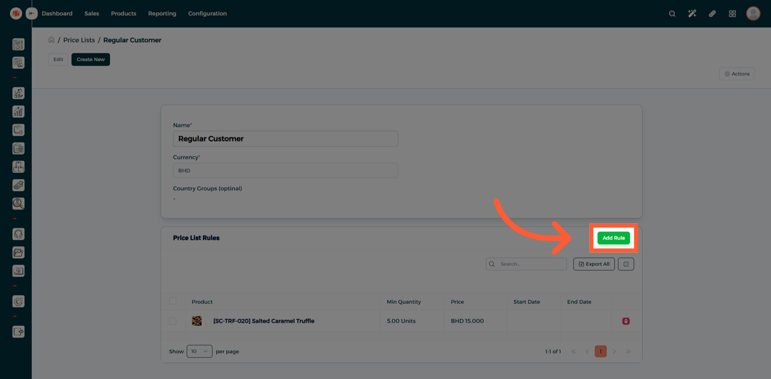 Step 4 - Define Pricing Rules